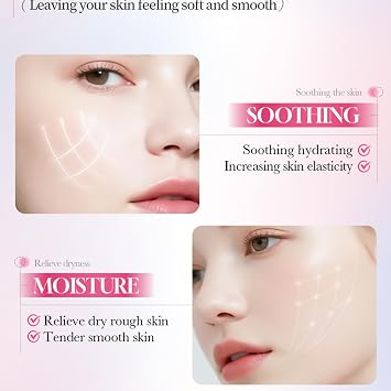 Cherry Blossom Sakura Face Serum, 40 ml Moisturising Refreshing Serum Wrinkles Smoothing, Hydration and Firming the Skin, Sakura Serum Face for Women Against Dark Spots, Pores & Dryness