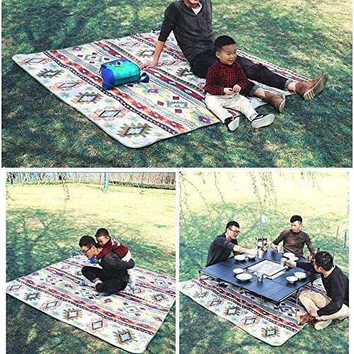 Tapete externo KANBUN tapete de piquenique tapete de praia ultraleve portátil cobertor de viagem eng