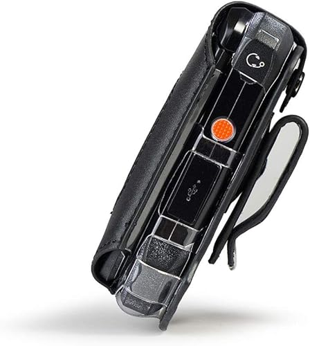 BELTRON Funda de piel para Kyocera DuraXV Extreme E4810, DuraXV Extreme+ E4811 Verizon Flip Phone – Características: clip giratorio para cinturón,