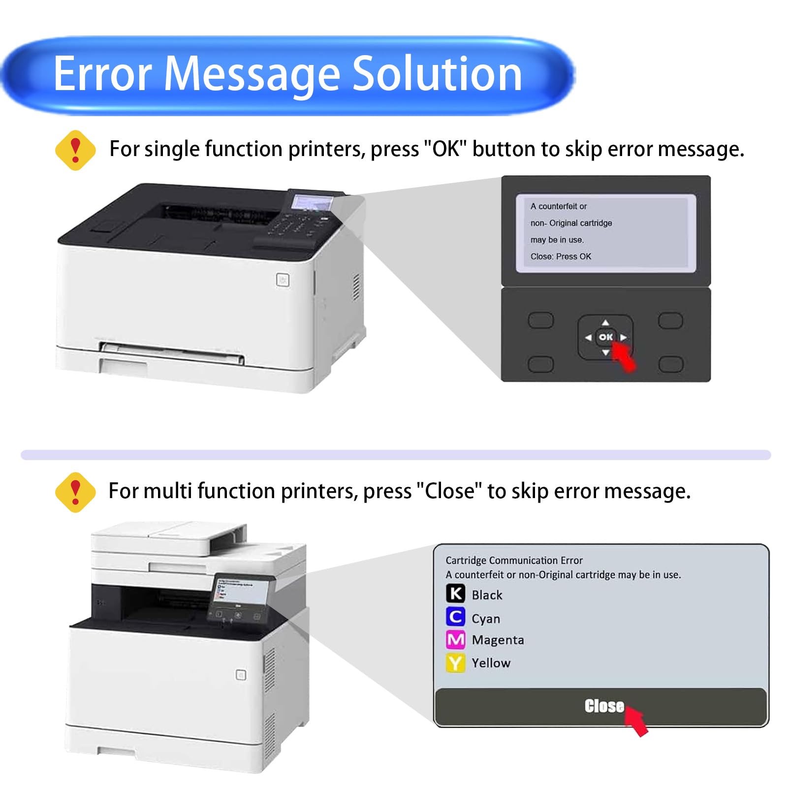 CRG 039H Toner Cartridge Replacement for Canon CRG-039H, Work for