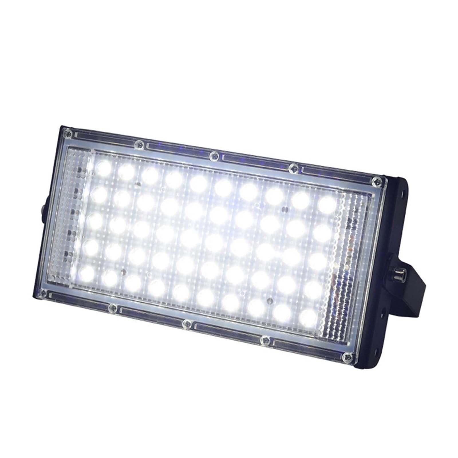 Proyector exterior, Foco reflector LED azul/blanco de 50 W for exteriores, resistente al agua, IP66, proyector exterior(White)