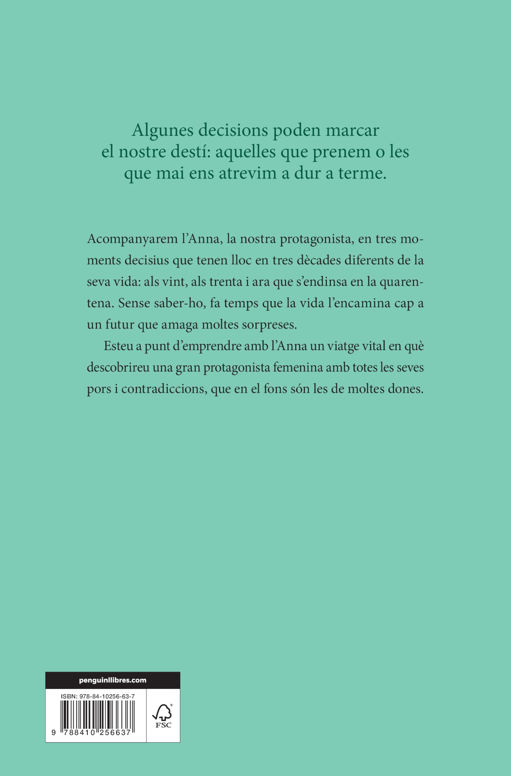 Les decisions de l'Anna (Narrativa catalana)