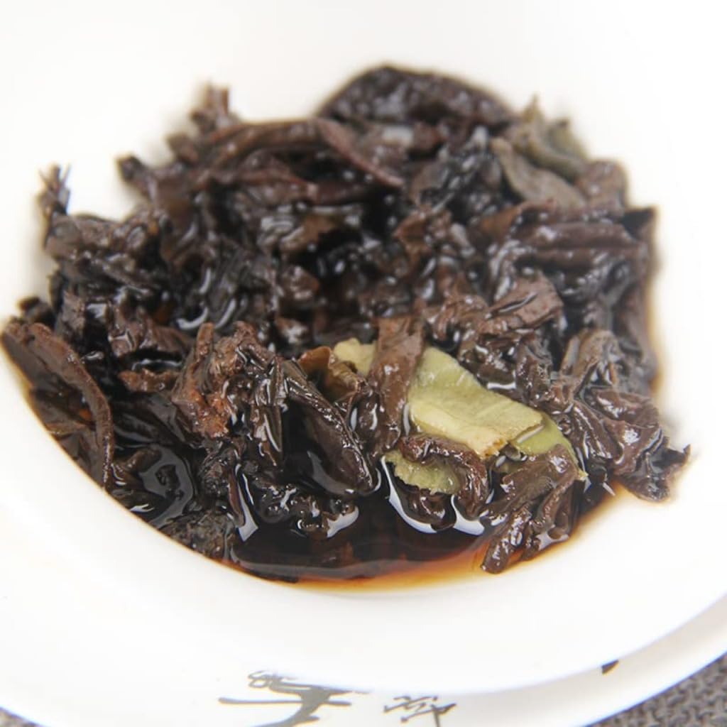 HQZMCTE Liść Lotosu Dojrzała Herbata Pu'er, Czarna Herbata, Mini Pu'er Tuocha Do Łatwego Parzenia, Długotrwały Aromat (1000g)
