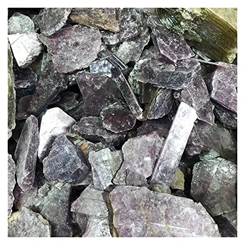 Cristal naturel lépidolite violette pour apaiser l'esprit stressé