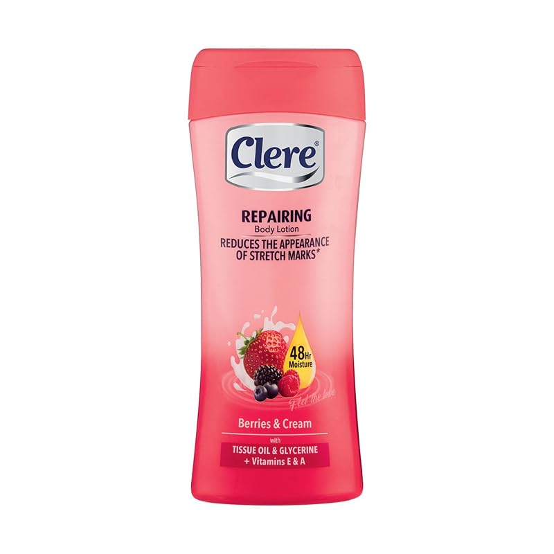 Loção corporal CLERE Berries & Cream, 400 mL
