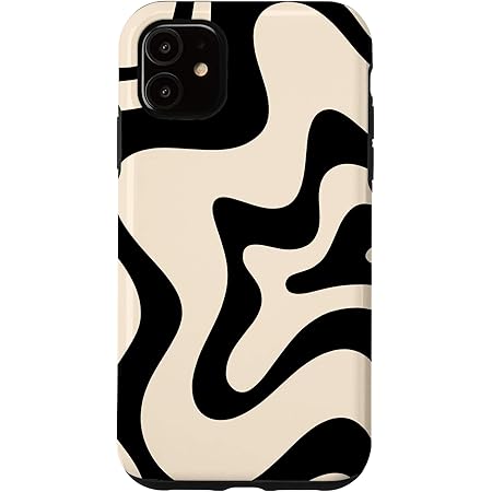 Amazon Com Iphone 11 Swirls 60s 70s Aesthetic Case Cell Phones Accessories