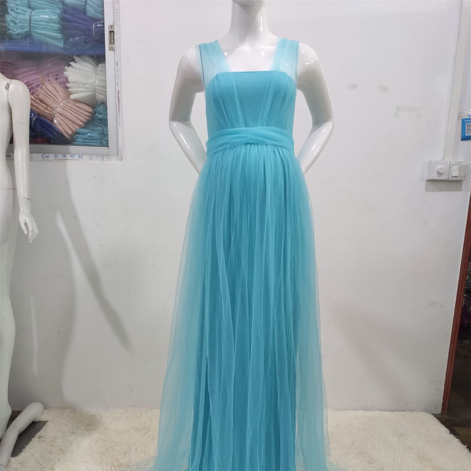 Umstandskleider Festlich,Schwanger Kleidung Damen Stillkleid Festlich Hochzeit Geburtshemd Umstandsrock Nachthemd Damen Sommer Baumwolle für Schwangere und Stillzeit（Blau,XL）