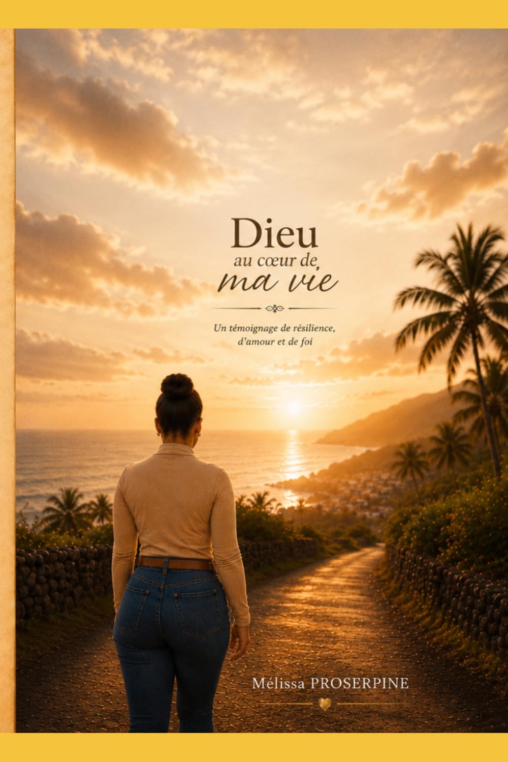 Dieu au coeur de ma vie: Un témoignage d'amour de résilience et de foi