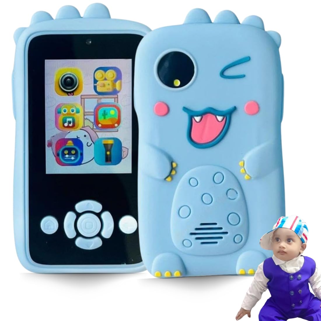 Amazplus Wireless Toy Cell Phone for Kids Pretend Play Communication with Realistic Dialing and Ring Tones (B0D87GFTWP) Amazon Price History, Amazon Price Tracker