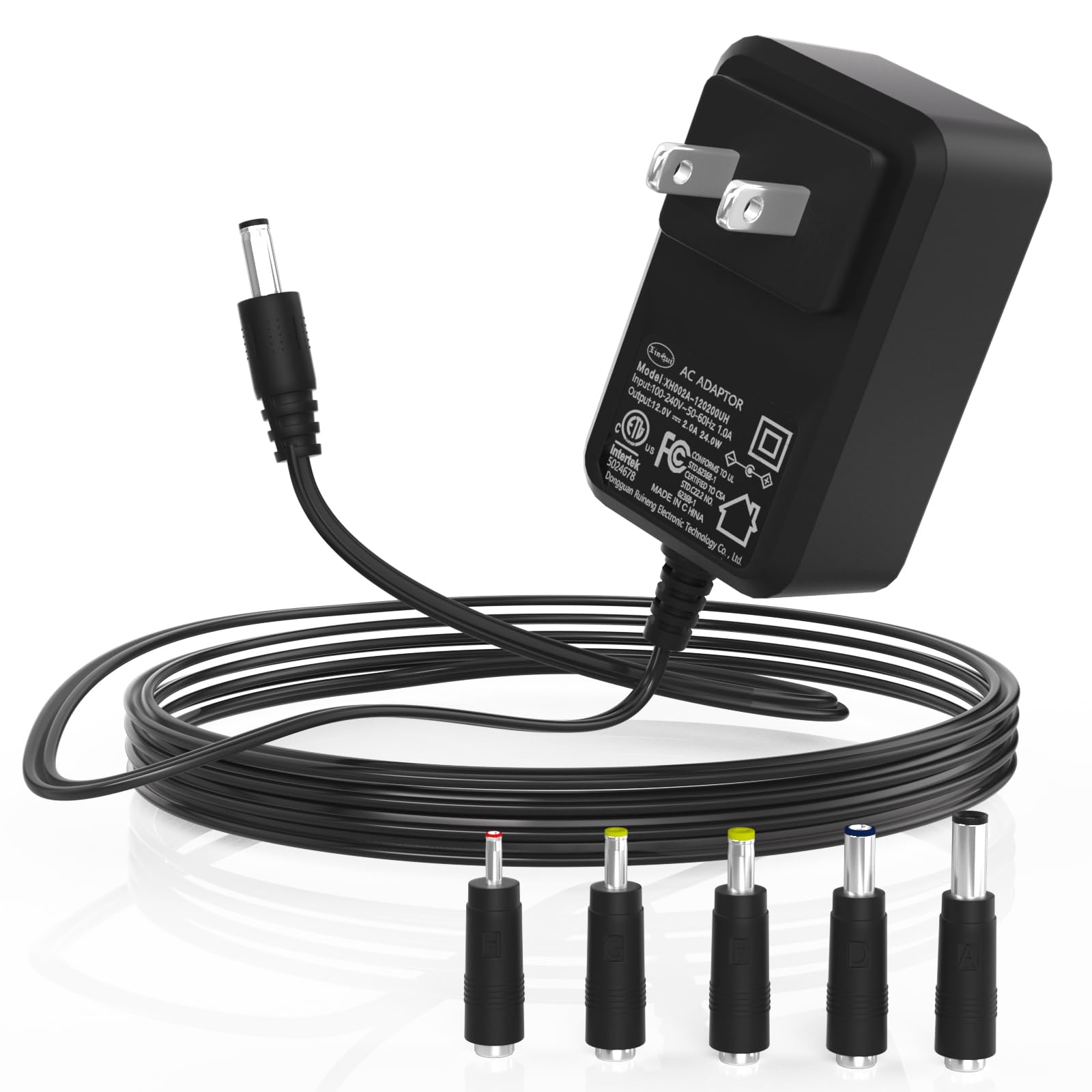 Quekawi 12V AC Power Cord fit for WD Western Digital My Book Essential External Hard Drive HDD 2TB 4TB 1TB 3TB, Seagate Hard Drive,Seagate Freeagent Goflex Replacement Power Supply