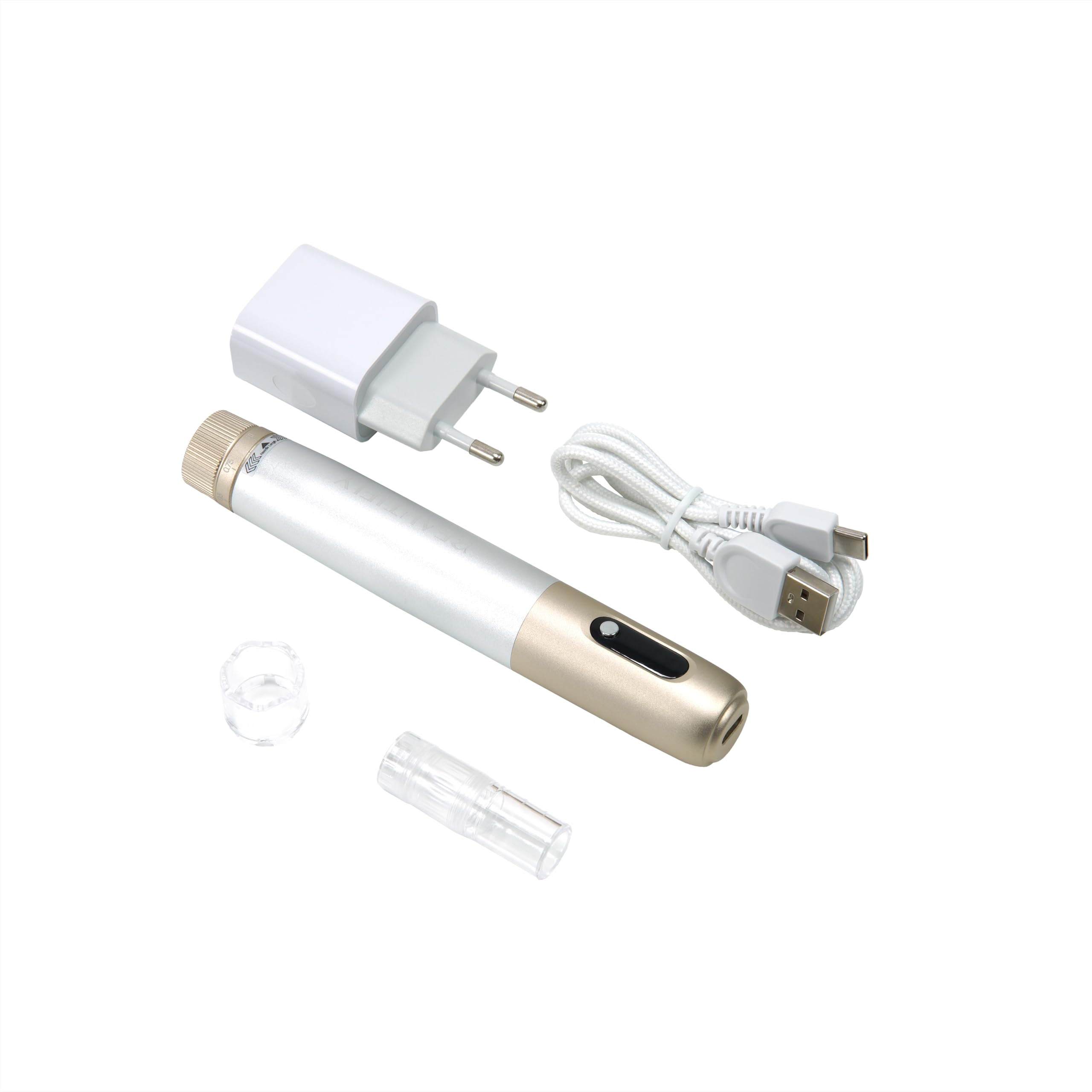 Beautifly - Dermapen SkinRenew – Microneedling viso con 6 velocità, riduzione di cicatrici, rughe e macchie