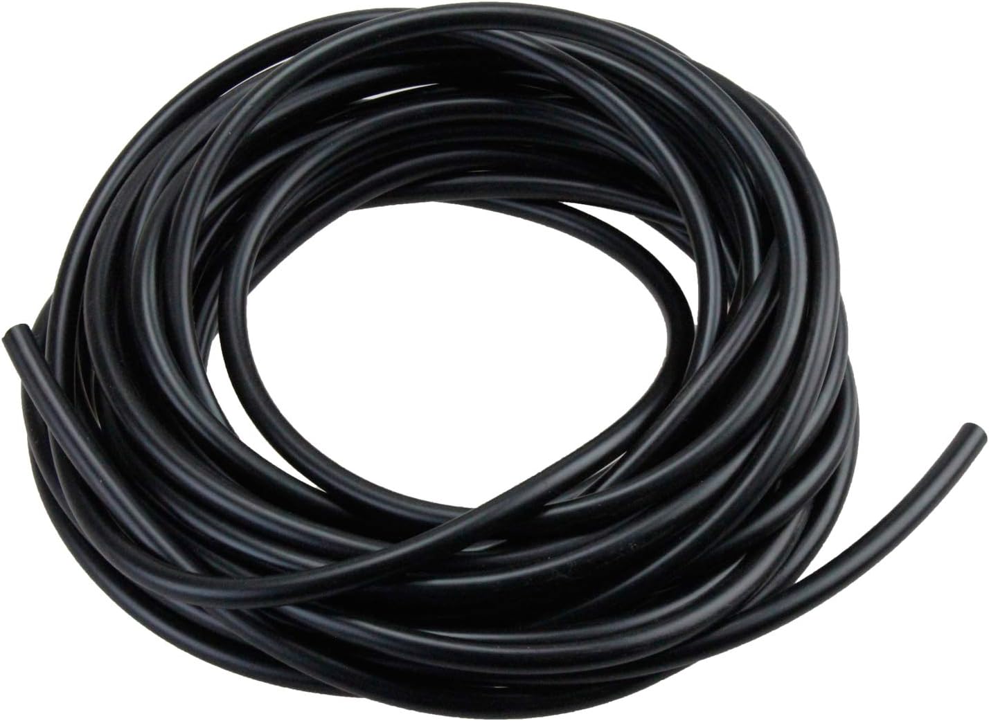 AQUANEAT 25 Feet Aquarium Airline Tubing, Standard 3/16โ Black Tubing for Fish Tank Air Pump Flexible Hose for Hydroponics and Ponds