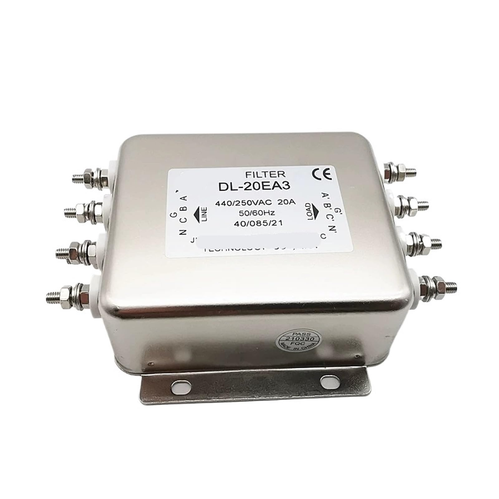 Filtro de potencia conmutado DL-40F1 40 A para estabilización de corriente continua