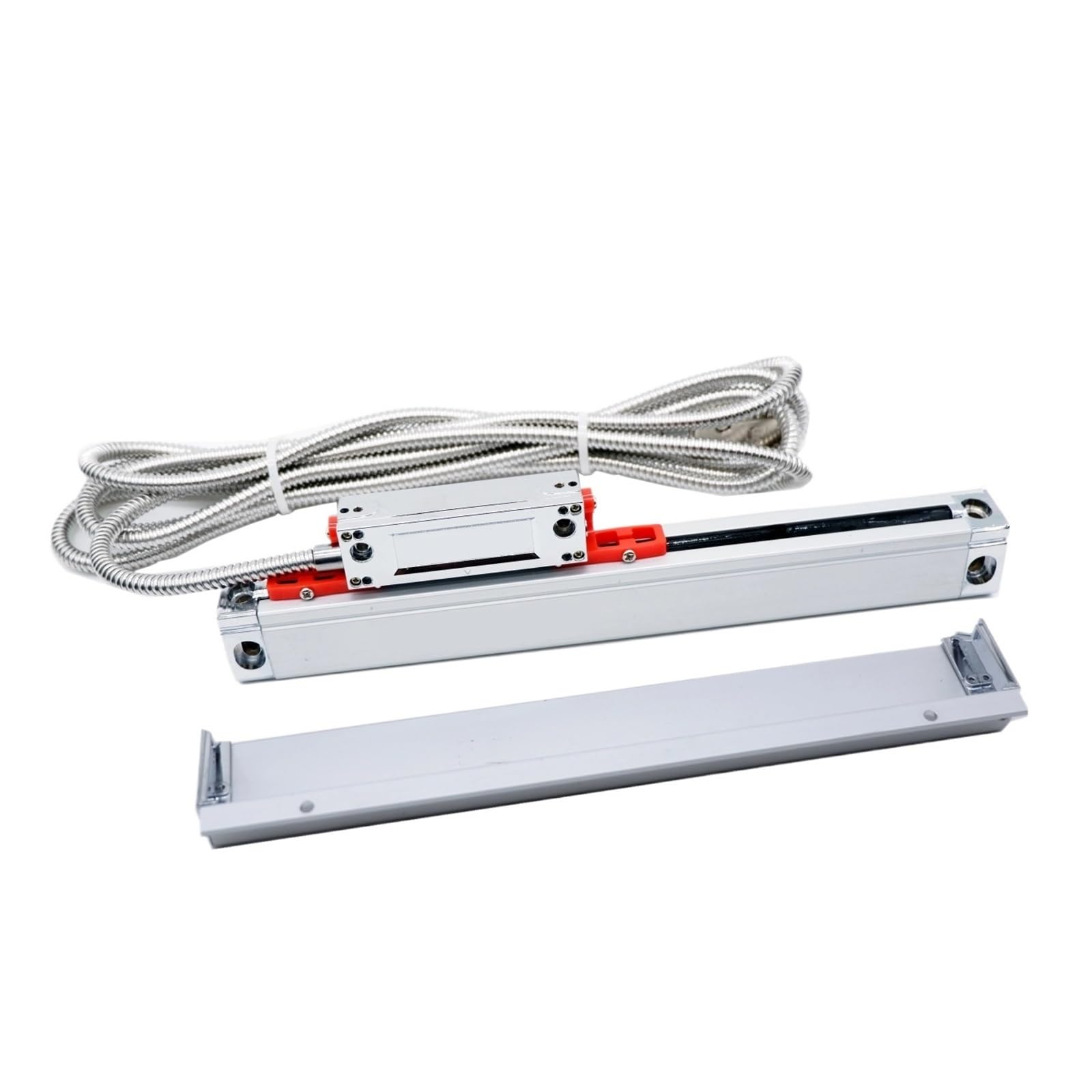 JFQOWCMP KA-300 Linear Displacement Sensor Lathe milling Machine Linear Encoder Grating Ruler KA300 70-470mm Resolution 5um(KA300-370mm)