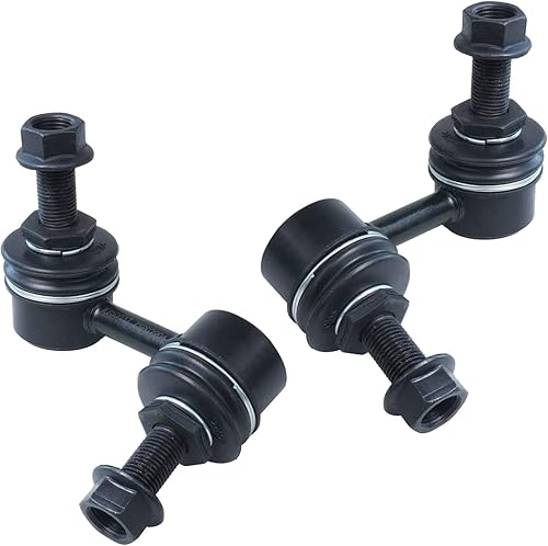 Miniatura 193 de Detroit Axle - Kit de suspensión delantera de 10 piezas para Chevy Aveo Aveo5 Pontiac G3 Wave 2 Ready Struts Assembly 2 Enlaces de barra