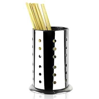 Amazon.co.jp: RYOHIN Lab.(良品ラボ) 箸立て ステンレス製