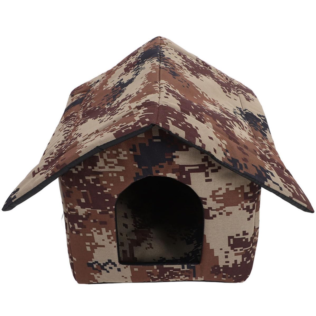 Abri pour chats d'extérieur en hiver contre le vent et la pluie avec coussin