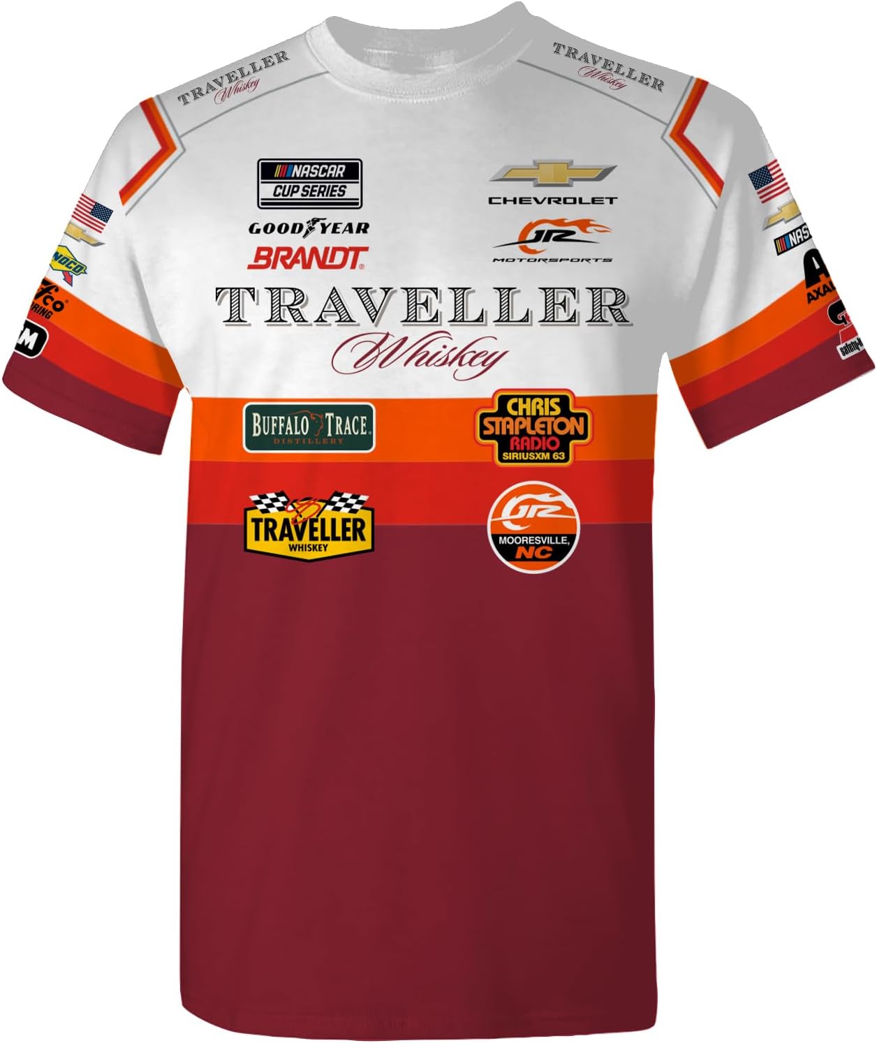 Checkered Flag Sports Justin Allgaier 2026 NASCAR Traveller #40 Sublimated Uniform Pit Crew T-Shirt