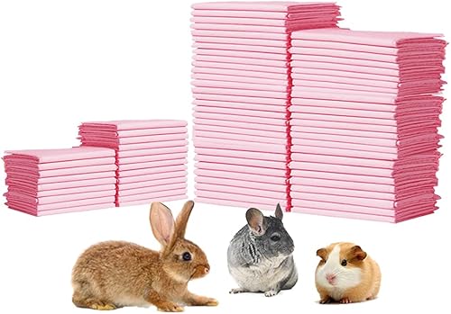 Miniatura 8 de Amakunft Almohadillas para orina de conejo, almohadillas de entrenamiento para inodoroorinal, pañales desechables superabsorbentes para erizos,