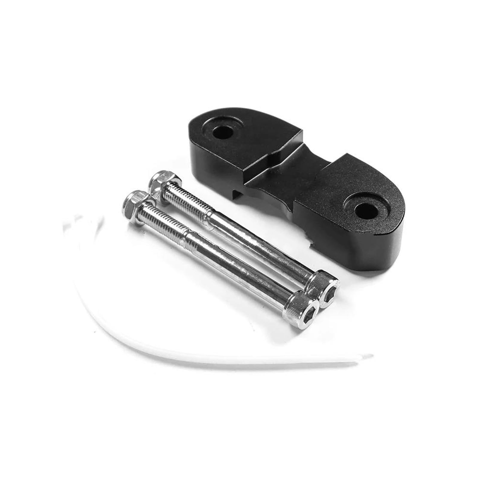 Abrazadera elevador manillar motocicleta mecanizada para Ducati Scrambler 1100 800 plata 5