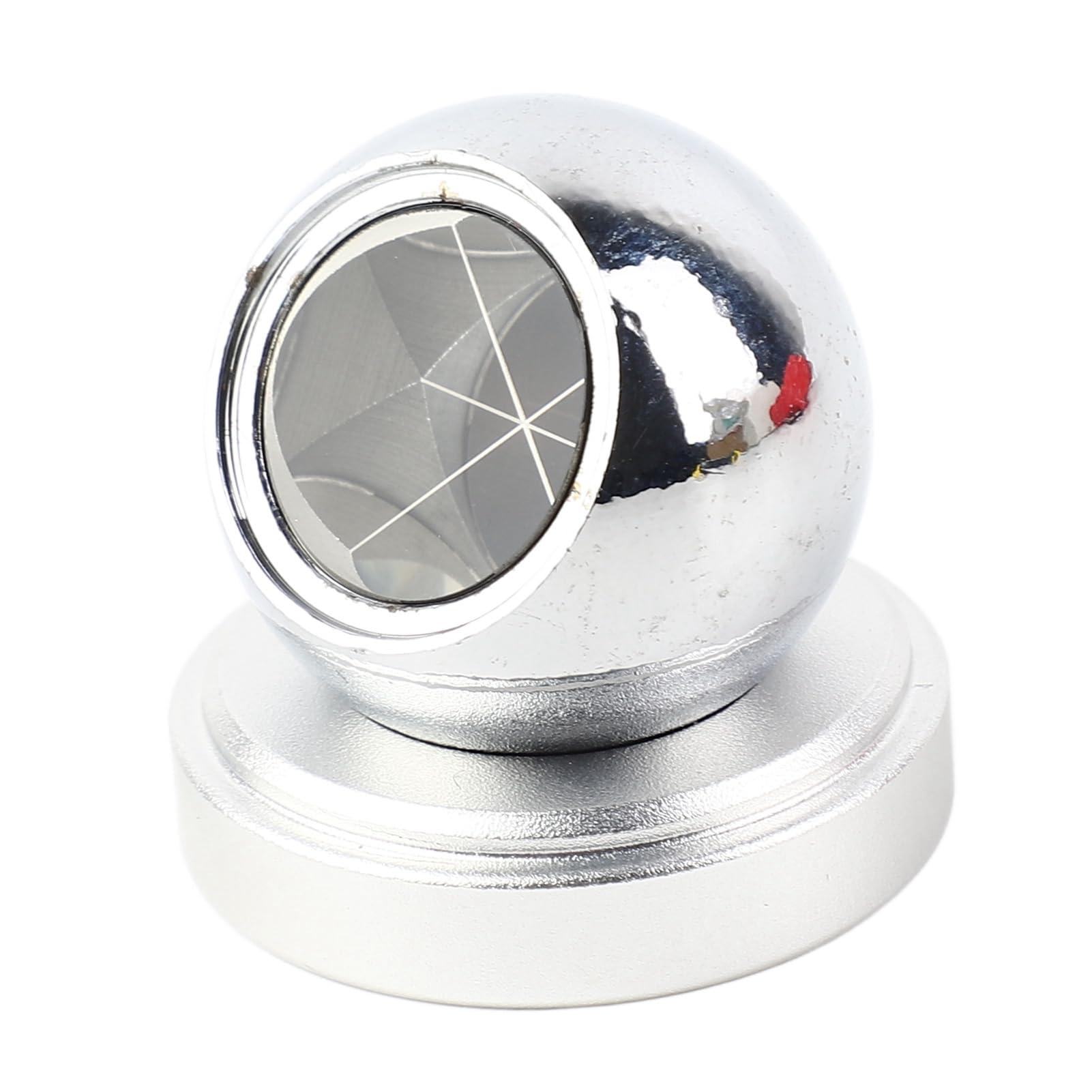 Prisma Esférico Prisma de Esfera Reflectante de Estación Total con Base Magnética para Equipos de Topografía Terrestre BP001A - Compacto, Precisión HD