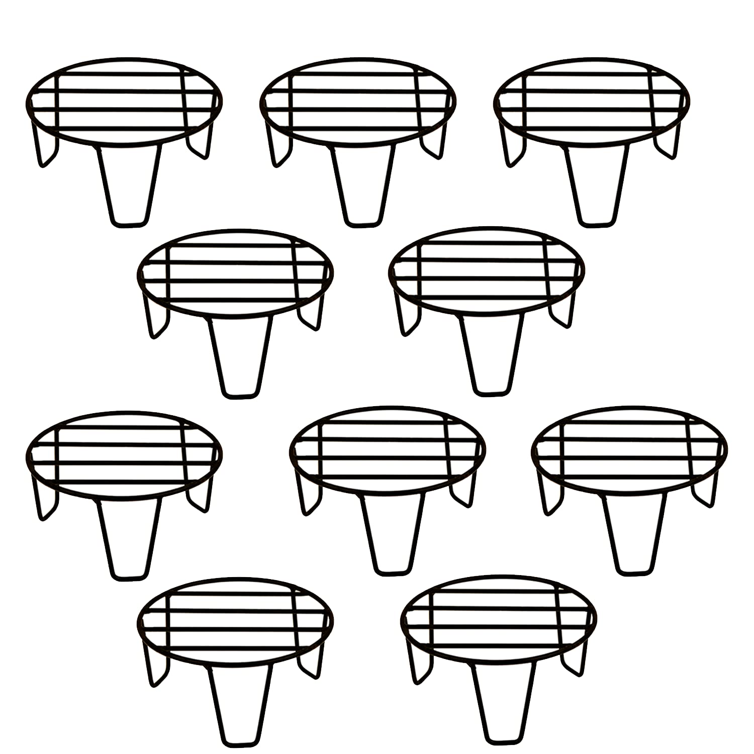 See full amazon price history chart for EASY HOME Garden Stand Black Metal Pot Stand for Outdoor and Indoor Plants for Home, Office and Balcony Living Room Planter Stand (Pack of 10, 8 Inches) EASY HOME Garden Stand Black Metal Pot Stand for Outdoor and Indoor Plants for Home, Office and Balcony Living Room Planter Stand (Pack of 10, 8 Inches) (B09DPKSRKW) Amazon Price History, Amazon Price Tracker