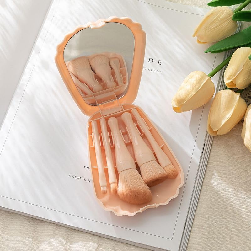 Makeup Brush Set Makeup Brushes Foundation Contour Blush Concealer Eyeshadow Face Bronzer Eyeliner Powder Puff Setting Friendship Gifts for Women Christmas Gifts Valentines Day