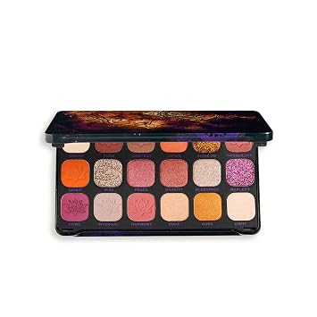 Makeup Revolution Forever Flawless Spirituality, Eyeshadow Palette, Create Long-Lasting Eye Makeup Looks, Vegan & Cruelty-Free, 20g