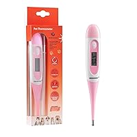 Vista 9 de Termómetro digital para mascotas para detección precisa de fiebre, adecuado para gatos, perros, caballos, veterinarios, termómetro impermeable