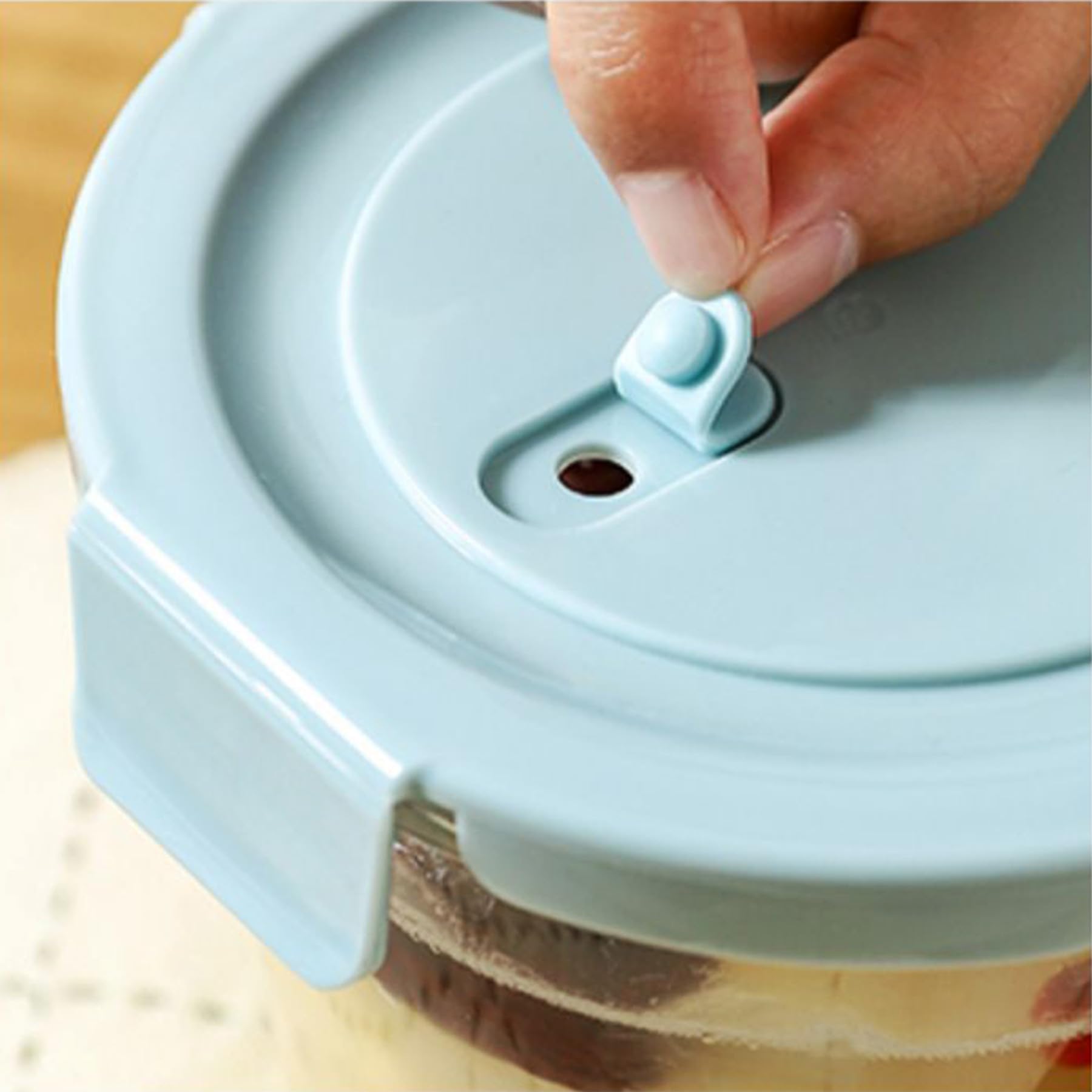 Recipientes de vidrio para almacenamiento de alimentos, recipientes de sopa de vidrio de 21 onzas con tapas, recipientes de vidrio para preparación de comidas, aptos para congelador,