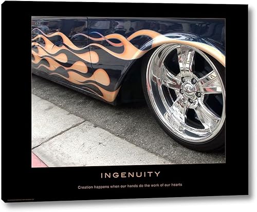 Ingenuity by Anonymous - 13" x 16" Canvas Art Print Gallery Wrapped - Ready to Hang