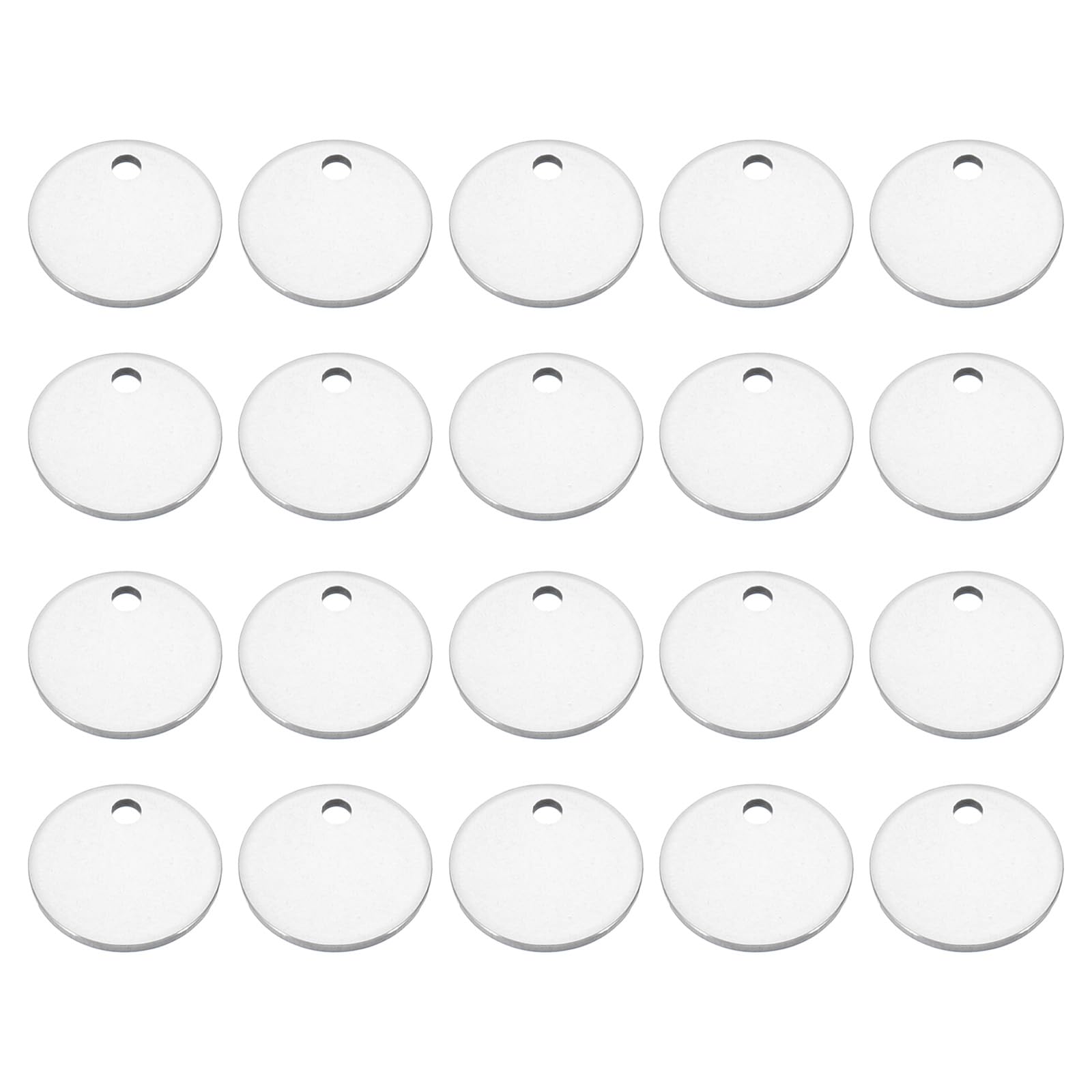 PATIKIL 10mm Brass Disc