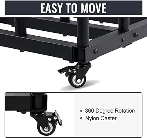 Miniatura 2 de Estante de almacenamiento de rollo de vinilo para 16 rollos, soporte para rollos de vinilo, estante de almacenamiento de rollos para sala de