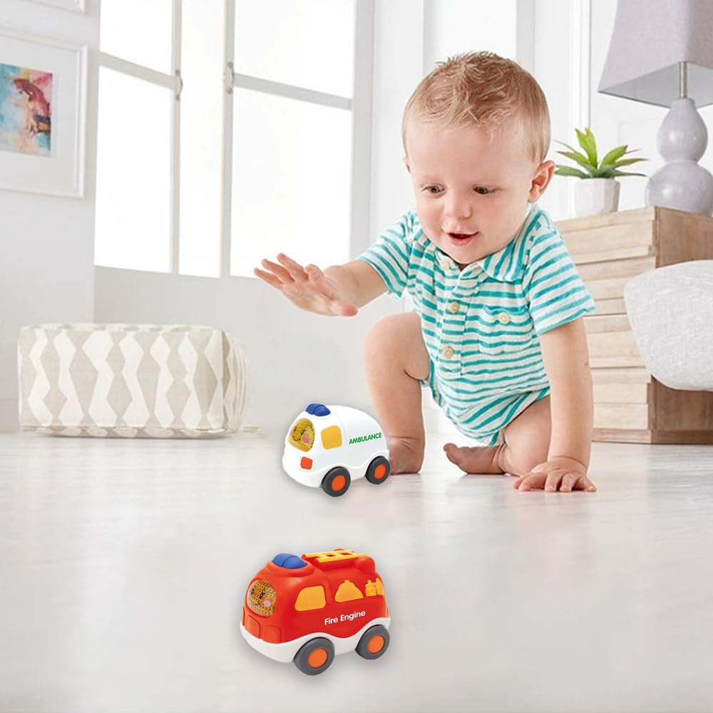 Amazon.co.jp: Popgaga 車 おもちゃ ミニカー 1 2 3 4 5 6 歳 男の子 