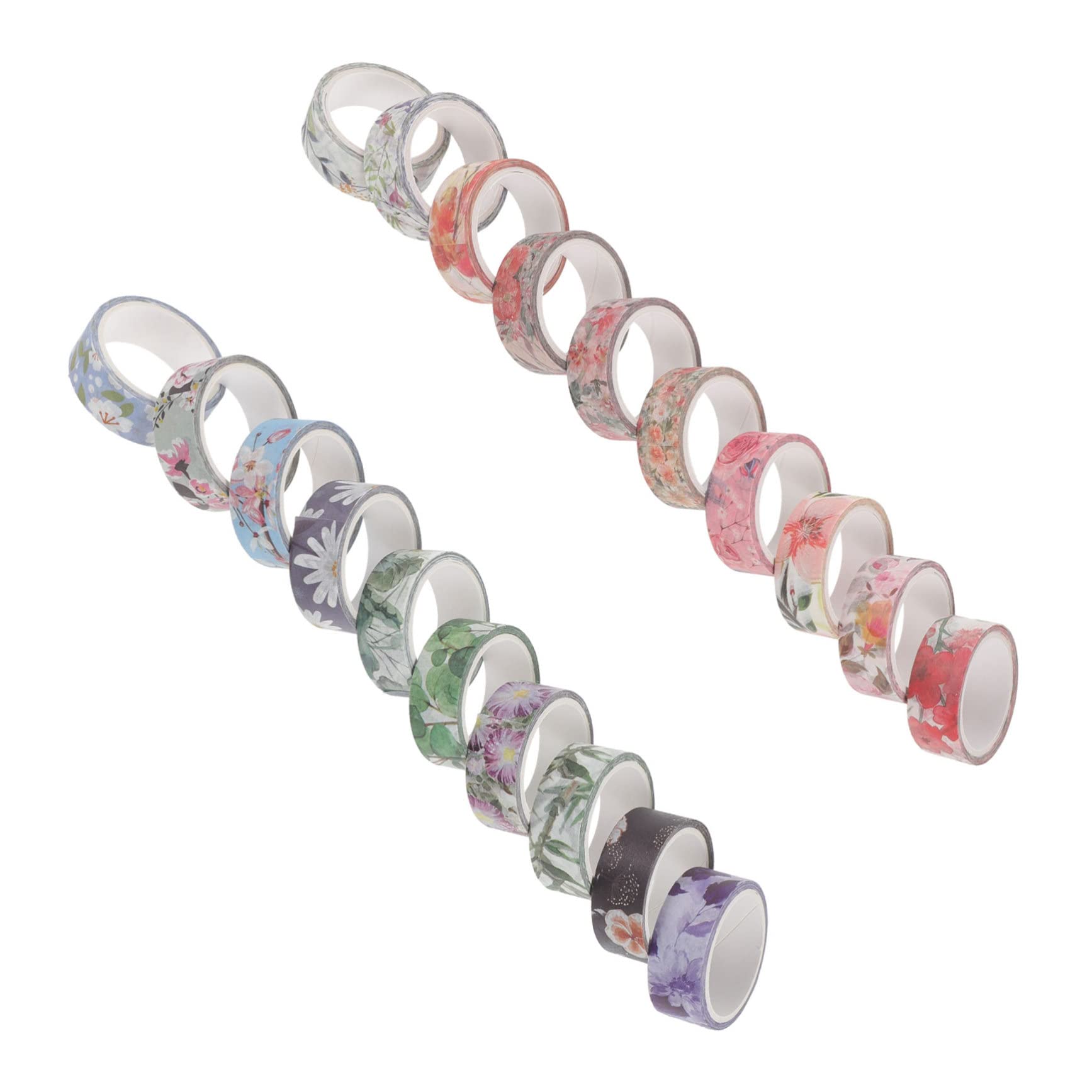 NUOBESTY 60rollen Washi Tape Set Dekorative Klebebänder Für Scrapbooking Handwerk Journale Karten Und Geschenkverpackungen Japanisches Verschiedene Designs