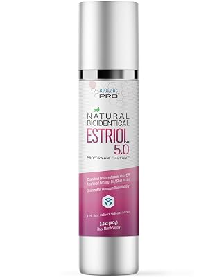 UltraSpa Skincare BIOLabs PRO Natural Bioidentical Estriol Beauty Cosmetic Cream For Women, Three Month Supply (3.6 oz)
