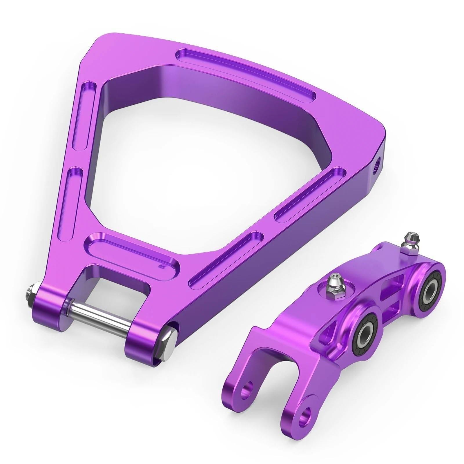 Motocykla Ochraniacz TylnegoTarczowego Pasuje do Segway X160 X260 Pasuje do Surron Light Bee XS L1E 2024 wzmocniony trójkątny wspornik tylny tylne zawieszenie(D)