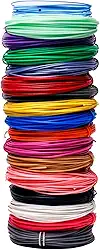 Hobby e Job - Kit de Filamentos para Caneta 3D - 10 Cores, 100 Metros (Total) - Filamento PLA 1.75mm, 0.5kg