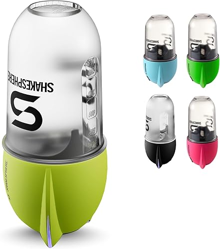 Miniatura 10 de SHAKESPHERE Batidora portátil para batidos y licuados de frutas, licuadora personal eléctrica de 19 onzas con vaso Tritan transparente, recargable