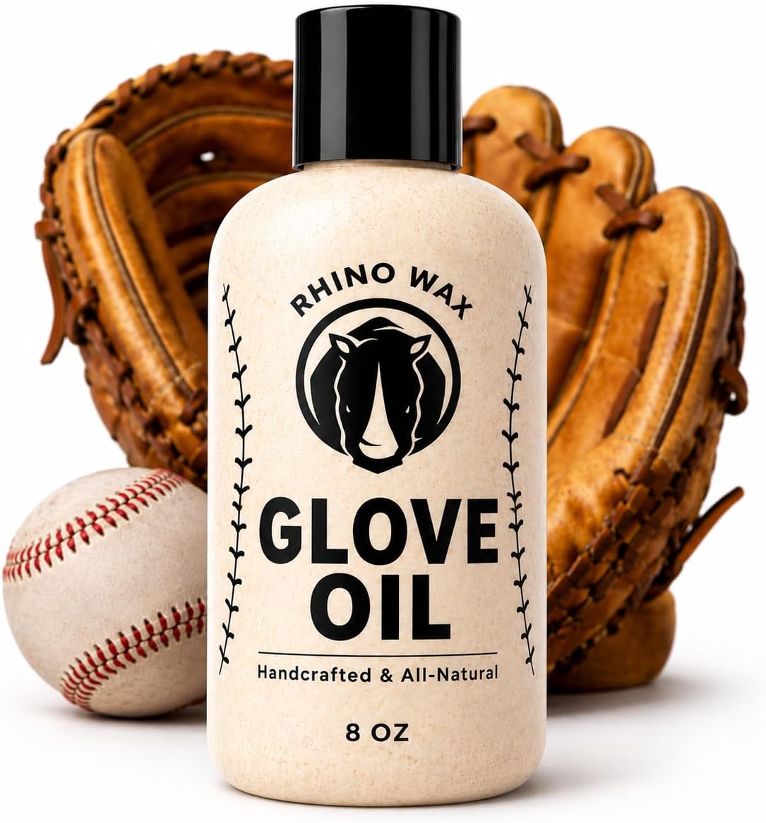 - Premium Baseball Glove Oil for Break-in & Glove Conditioning | Premium glove oil to break in, condition, and maintain baseball gloves - Softens leather preserves flexibility.