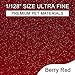 Ceya Ultra Fine Glitter Powder 3.8oz/ 110g Berry Red Glitter 1/128” 0.008” for Slime Epoxy Resin Tumbler Nail Art Festival Makeup Halloween Christmas Decorations Wedding Cards