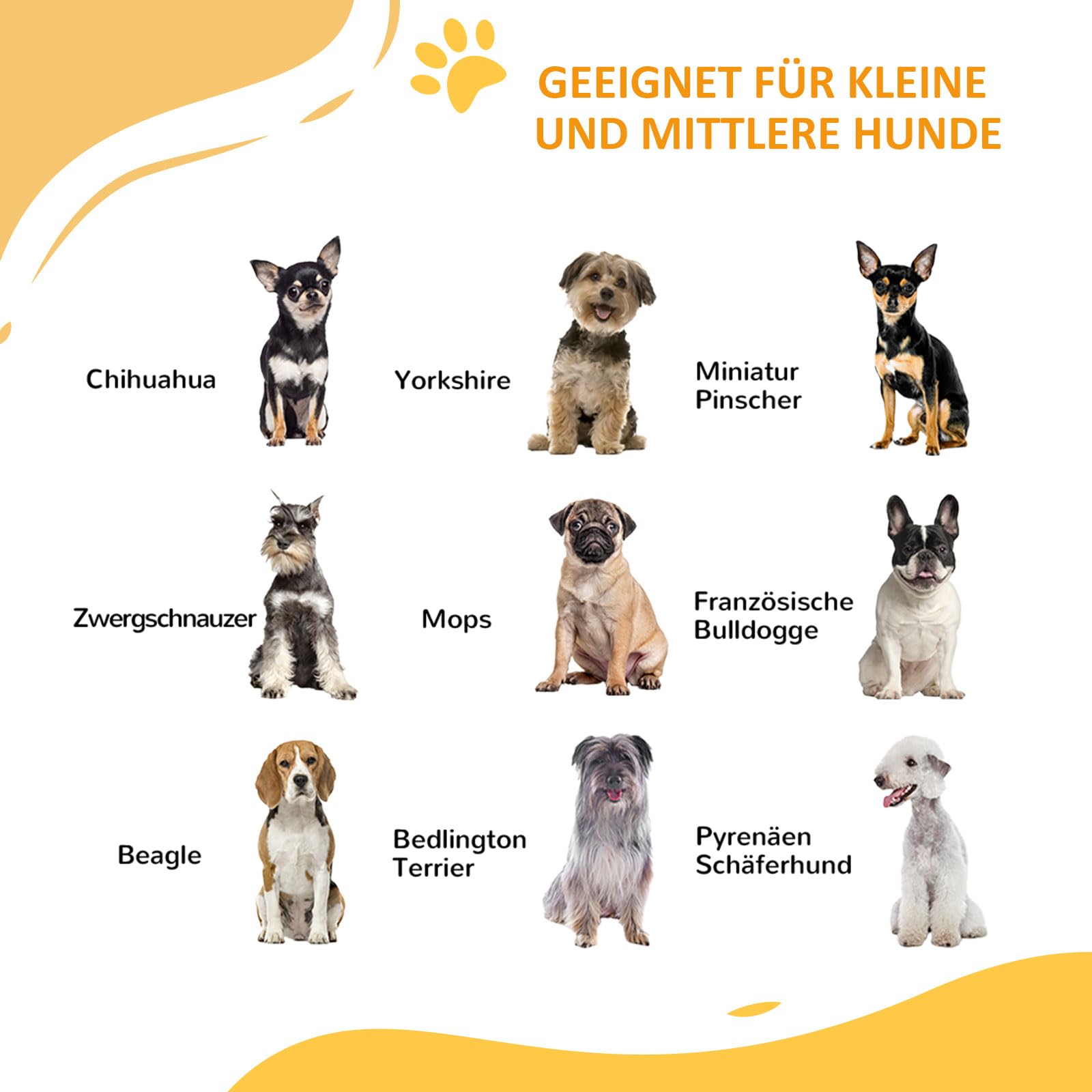 PawHut Türschutzgitter Treppenschutzgitter mit 7/14 cm Verlängerung Türgitter ohne Bohren Treppengitter für Breiten 74-100 cm Einhändiges Öffnen Stahl Weiß