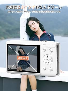 デジタルカメラ 動作確認済み 早い者勝ち‼️ Amazon | AiMike 5K デジカメ スマホに送れる デジタルカメラ