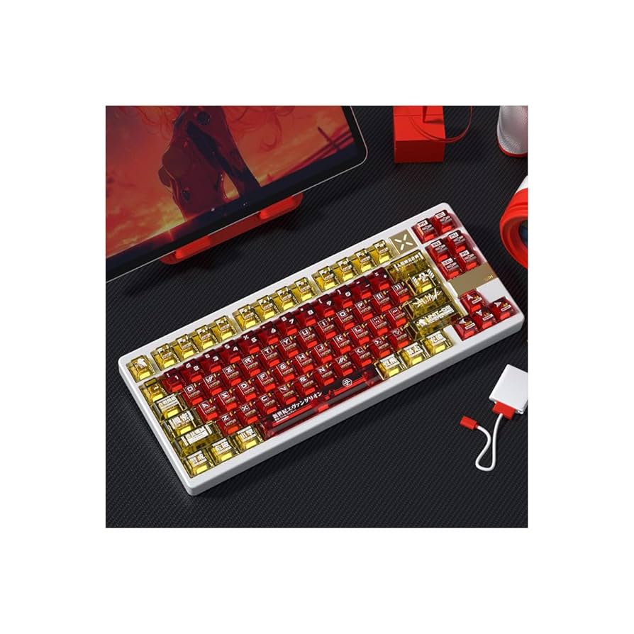 Amazon | 新世紀エヴァンゲリオン キーキャップ 惣流・アスカ