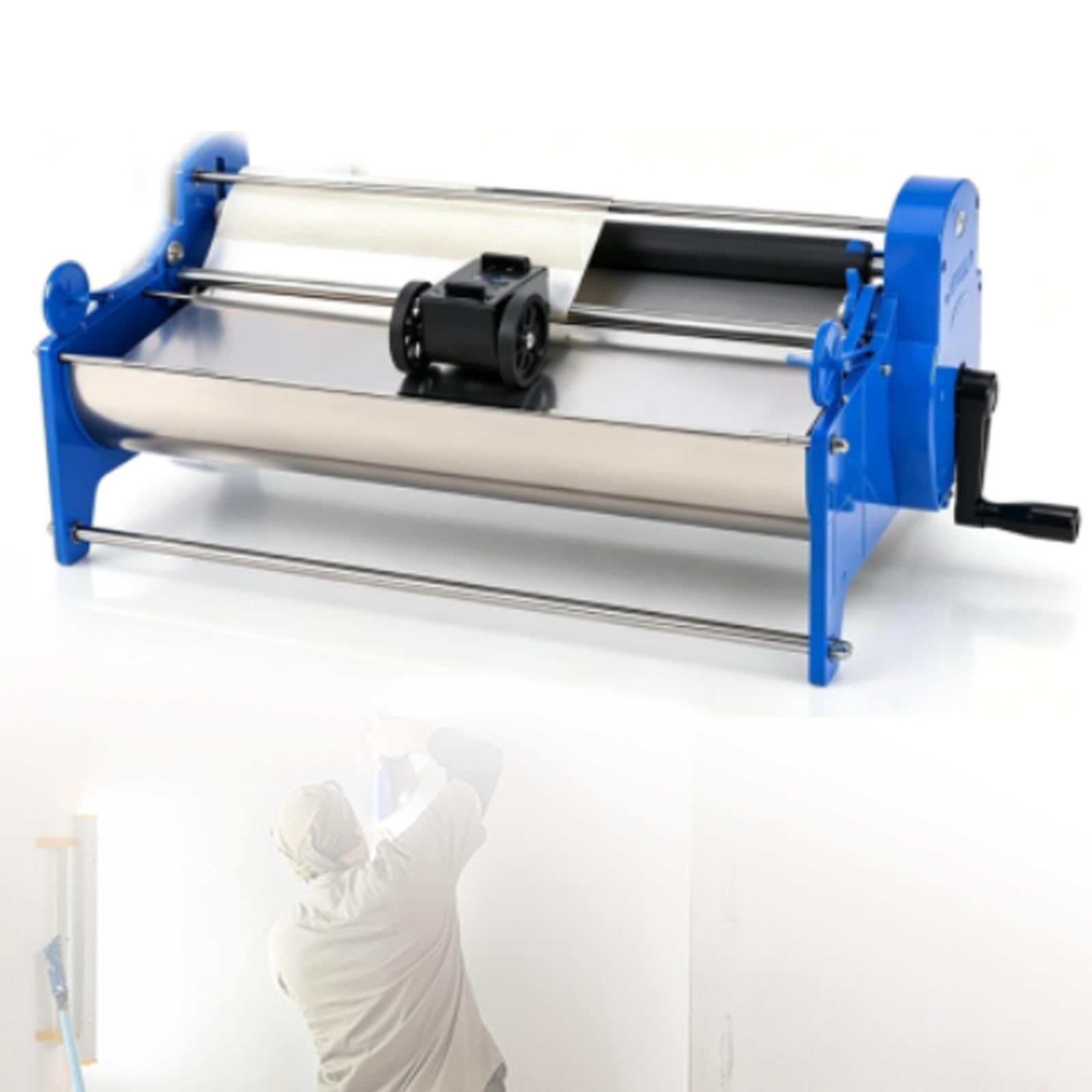 Macchina Manuale per L’incollaggio della Carta da Parati, Applicatore di Colla per Carta da Parati, Spalmatore di Adesivo, per Progetti di Decorazione Murale Domestica