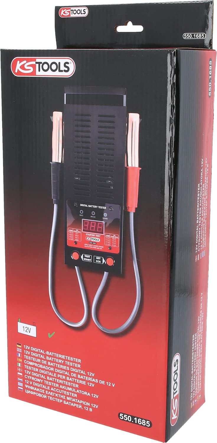 KS Tools 550.1685 12V Digital-Batterietester