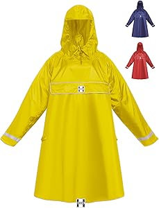 Regenponcho mit Ärmel für Fahrrad und E-Bike