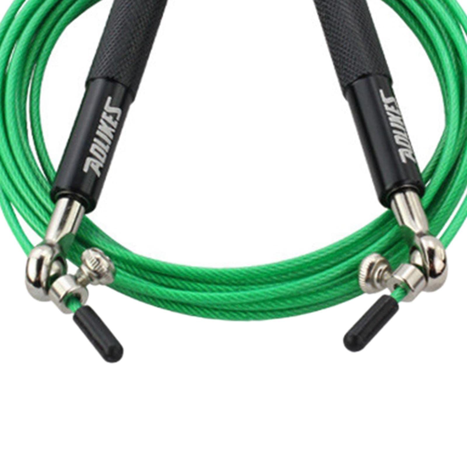 the style sutra THE STYLE SUTRA® Skipping Rope Jumping Rope Speed Jump Rope for Workout Home Exercise Fitness Green|1 Jump Rope-picture-29