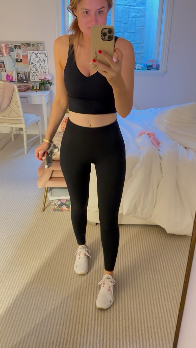 Wearing both size small 