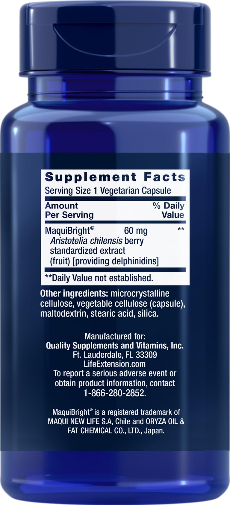 Life Extension Tear Support with MaquiBright, 90 Vegetarian Capsules — Amazon image 2